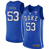 Duke Blue Devils 53 Brennan Besser Blue Nike College Basketball Jersey Dzhi,baseball caps,new era cap wholesale,wholesale hats